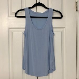 Baby Blue Flowy Tank